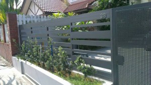 spacedor aluminium fence