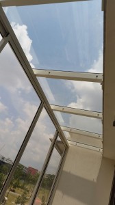 tempered laminated glass sky light