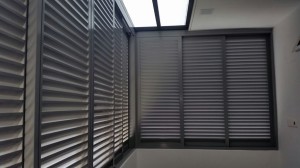 Aluminium Louvers Window with Skylight Roofing