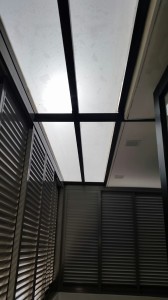 Louvers Window with Skylight Roofing