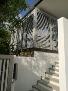 Adjustable Louver Door