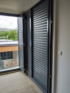 Adjustable Aluminium Louver Door