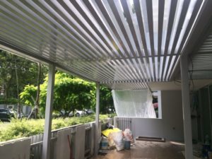 Aluminium Trellis Shelter