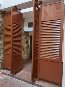 Aluminium Louver Partition