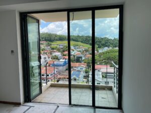 Swing Slide and Park Glass Door